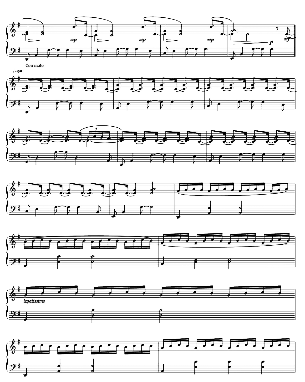 Ascent (from Seven Days Walking sheet music 2